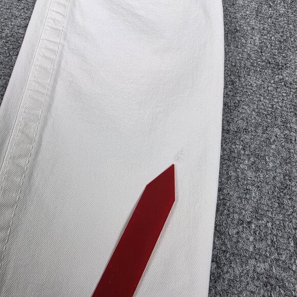 True Religion Jeans Womens 31 White Casey Low Rise Skinny Stretch Denim USA - Picture 10 of 16